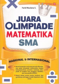 JUARA OLIMPIADE MATEMATIKA SMA NASIONAL & INTERNASIONAL
