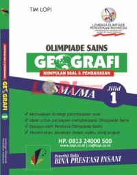 Kumpulan Soal dan Pembahasan Olimpiade Sains Geografi SMA/MA Jilid 1