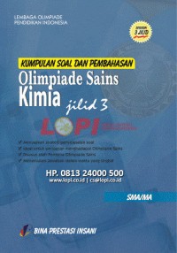 Kumpulan Soal dan Pembahasan Olimpiade Sains Kimia Jilid 3