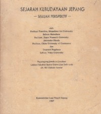 SEJARAH KEBUDAYAAN JEPANG
